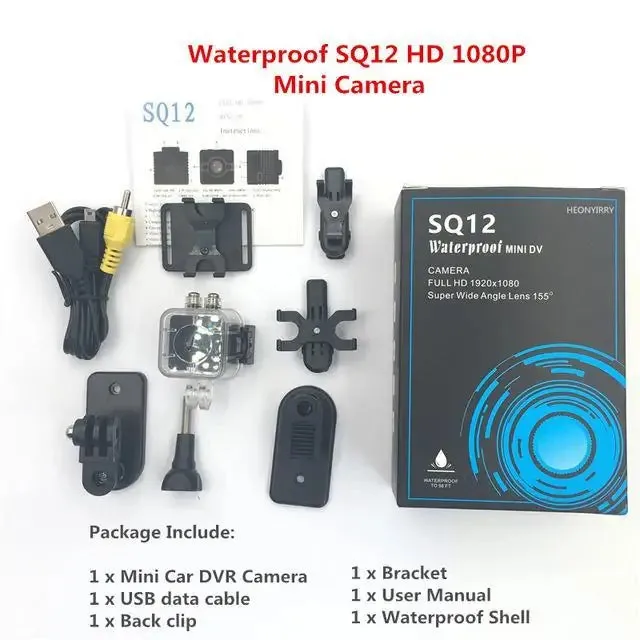 1 Mini Camera   Waterprroof Shell