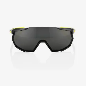 100% Racetrap Performance Sunglasses - GlossBlack/SmokeLens