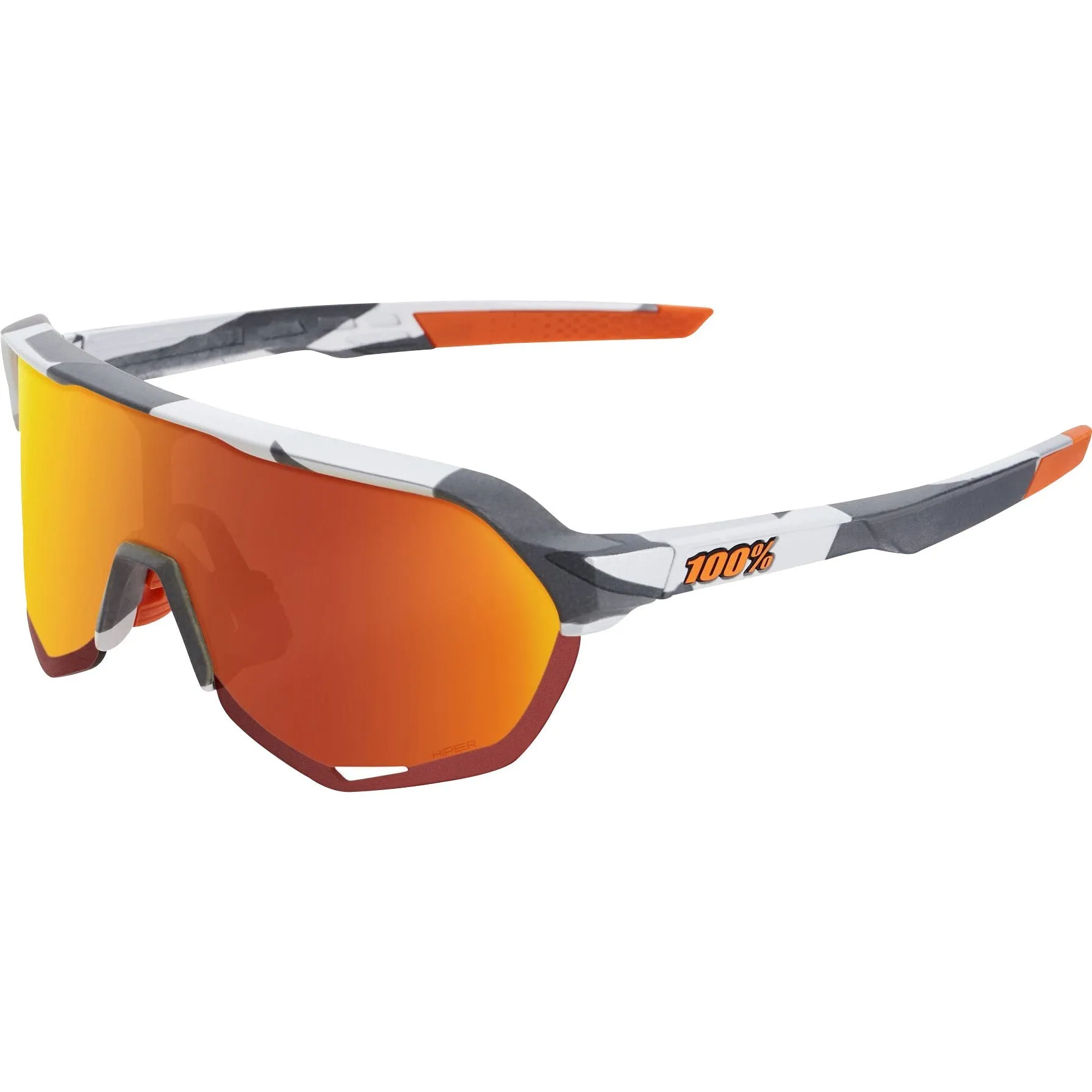 100% S2 Cycling Sunglasses - Soft Tact Grey Camo