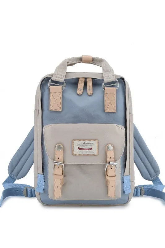 14.9 VINTAGE WATERPROOF BACKPACK-MULTI  (Online Only/Ships from USA)