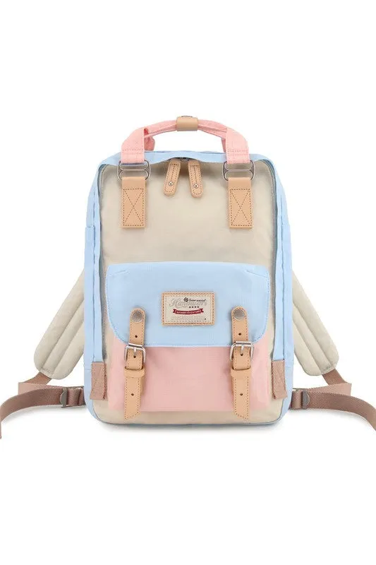 14.9 VINTAGE WATERPROOF BACKPACK-MULTI  (Online Only/Ships from USA)