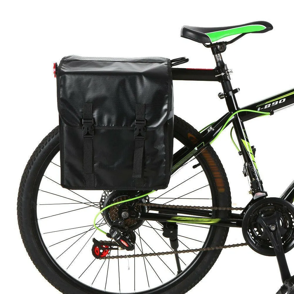 28L Bike Panniers Bag Water Resistant Rear Bicycle Bag Rear Seat Bicycle Bag Trunk Bags Saddle Rack Bag