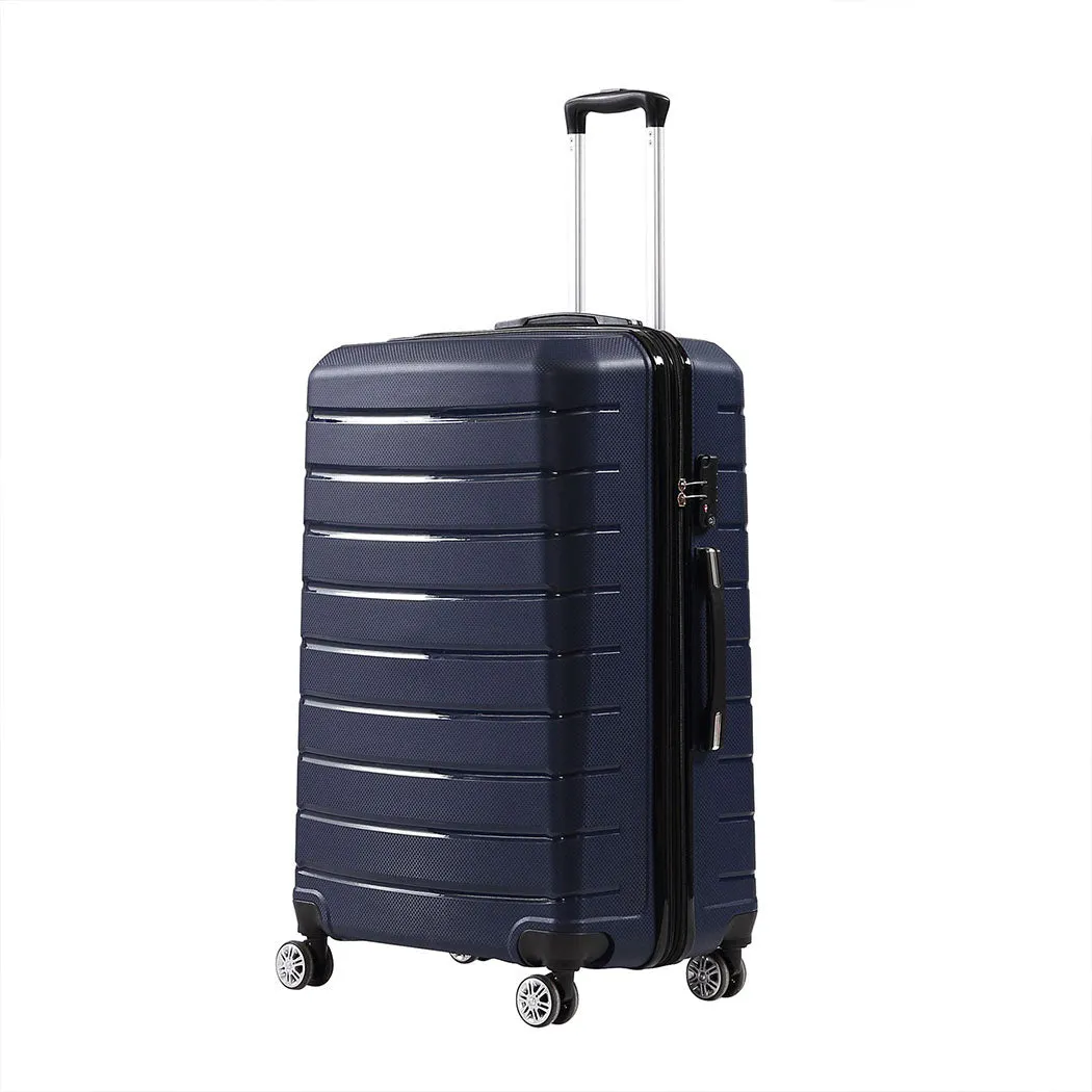 28" Travel Luggage Carry On Expandable Navy