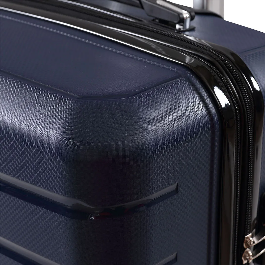 28" Travel Luggage Carry On Expandable Navy