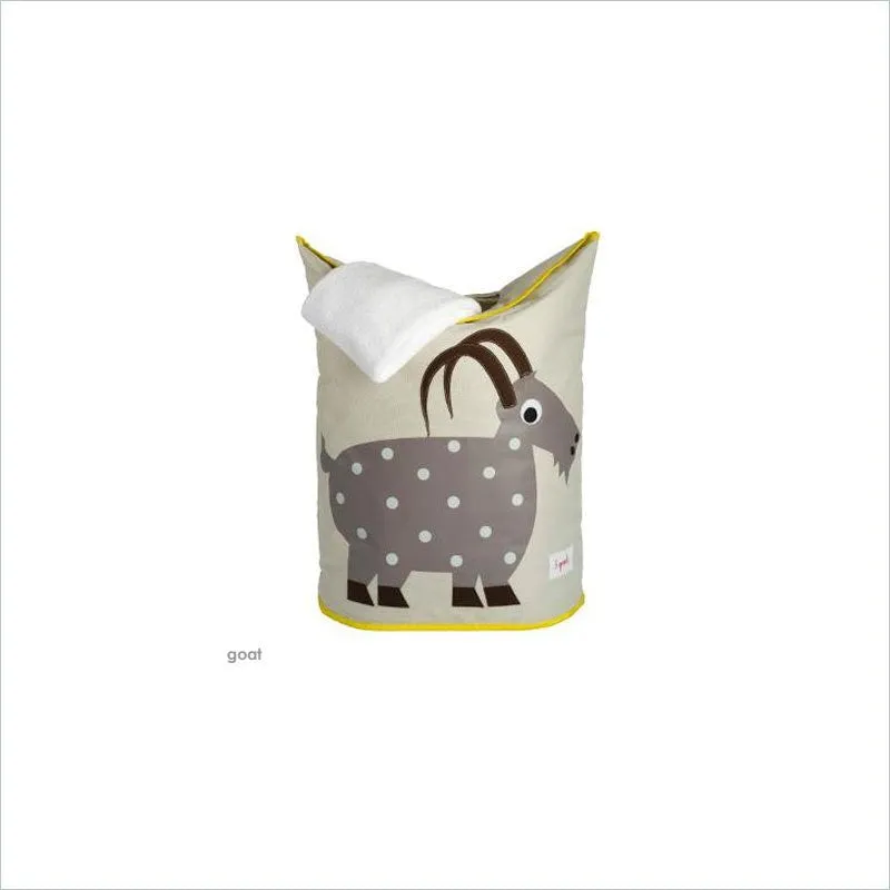 3 Sprouts Laundry Hamper in Goat