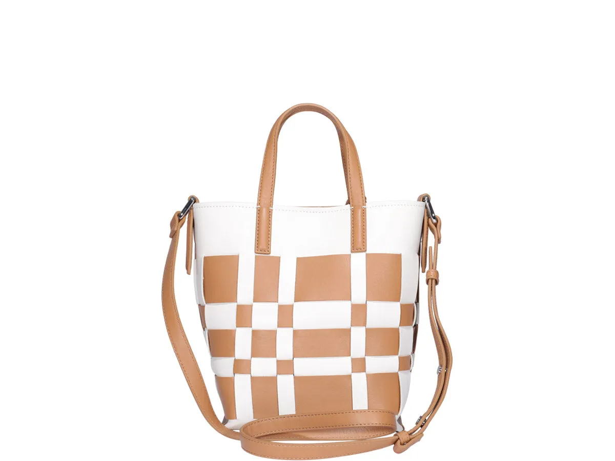 3.1 Phillip Lim Checked Top Handle Bag