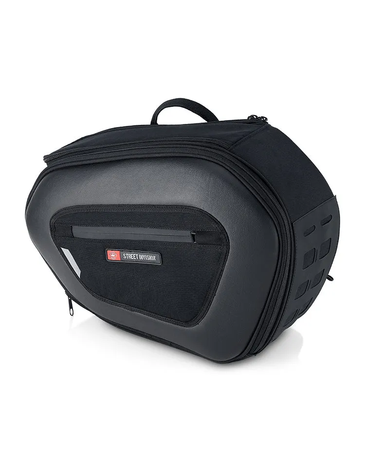 40L - Momentum Extra Large Expandable Street/Sportsbike Saddlebags