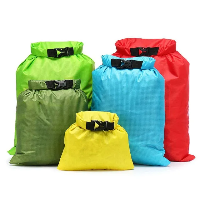 5 Pcs Waterproof Dry Storage Bag Set