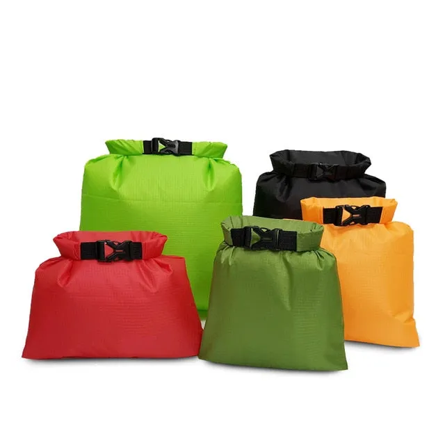 5 Pcs Waterproof Dry Storage Bag Set