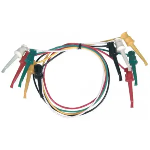 5 Piece Test lead Set (Minigrabber to Minigrabber)