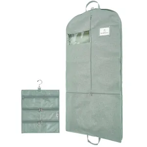 52" Waterproof Garment Bag with Accessory Bag - Moss Green