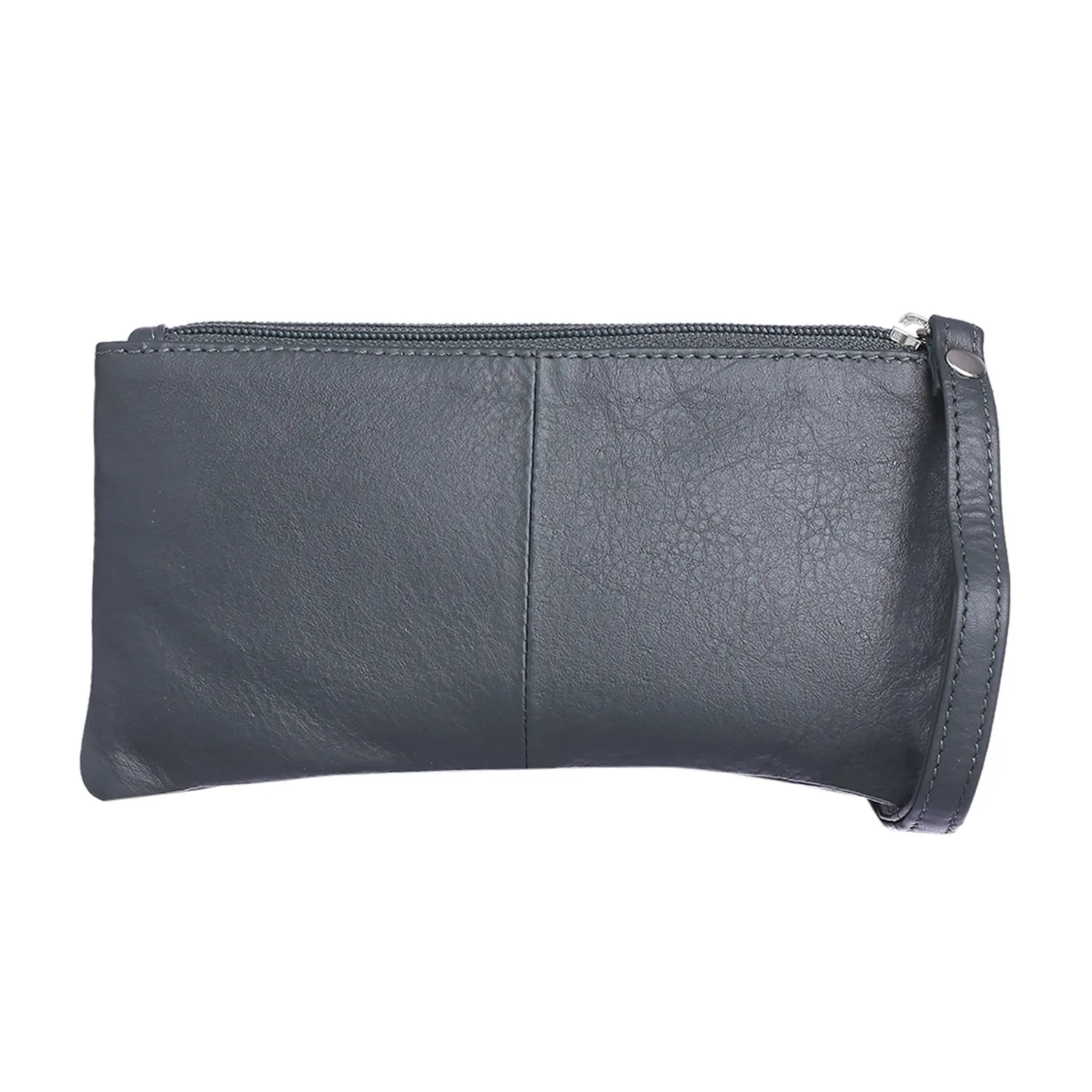 7027 Red Leather Hand Pouch