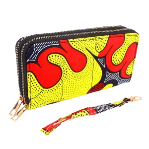 African Wax Print Wallet