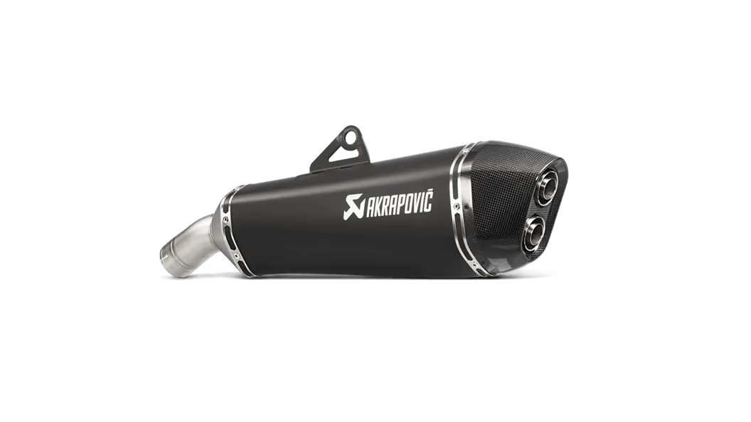 AKRAPOVIC S-B8SO7-HZAABL Exhaust systems Slip-On Line (Titanium) BLACK