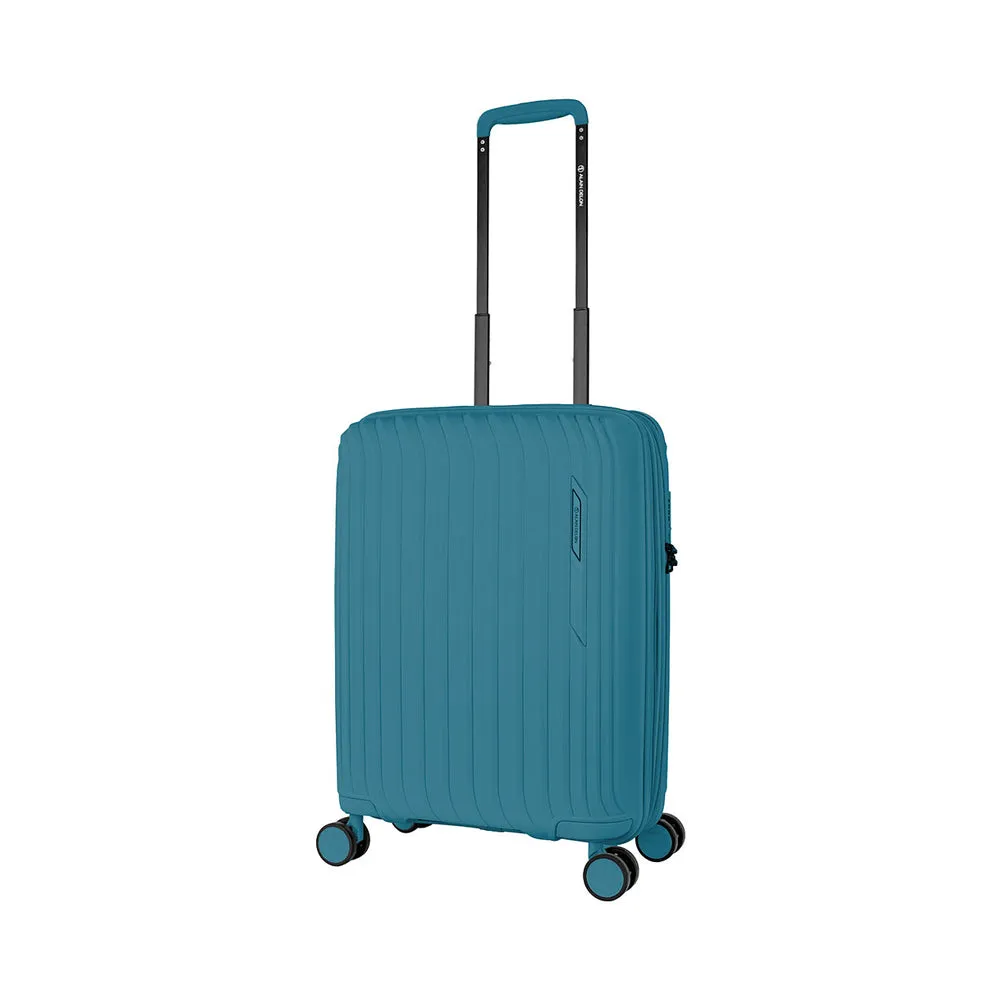 ALAIN DELON AD-1016 20" Polypropylene Double-Wheel Expandable Hard Case Spinner - Blue