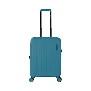 ALAIN DELON AD-1016 20" Polypropylene Double-Wheel Expandable Hard Case Spinner - Blue