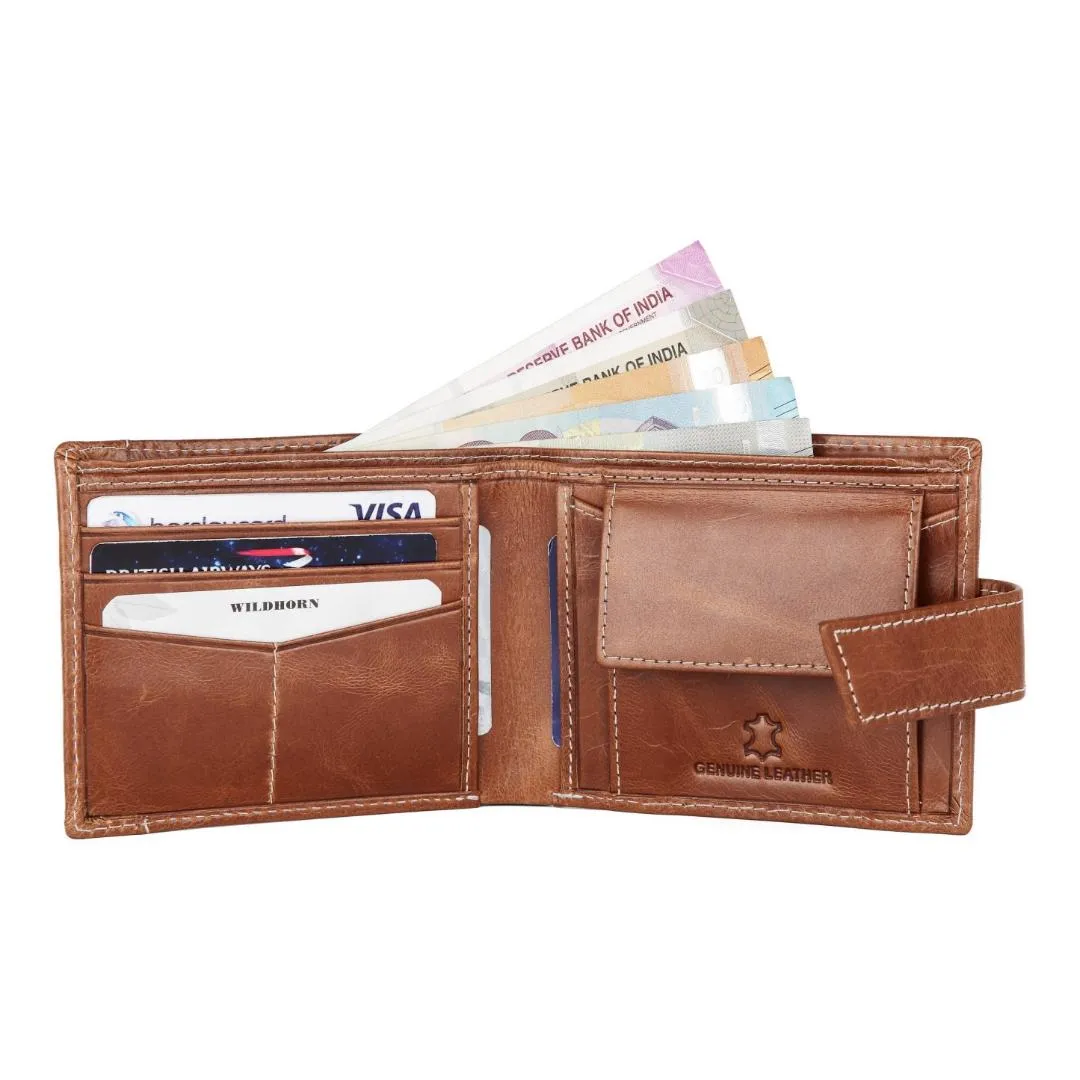 ALEXANDER RFID Protected Leather Wallet for Men