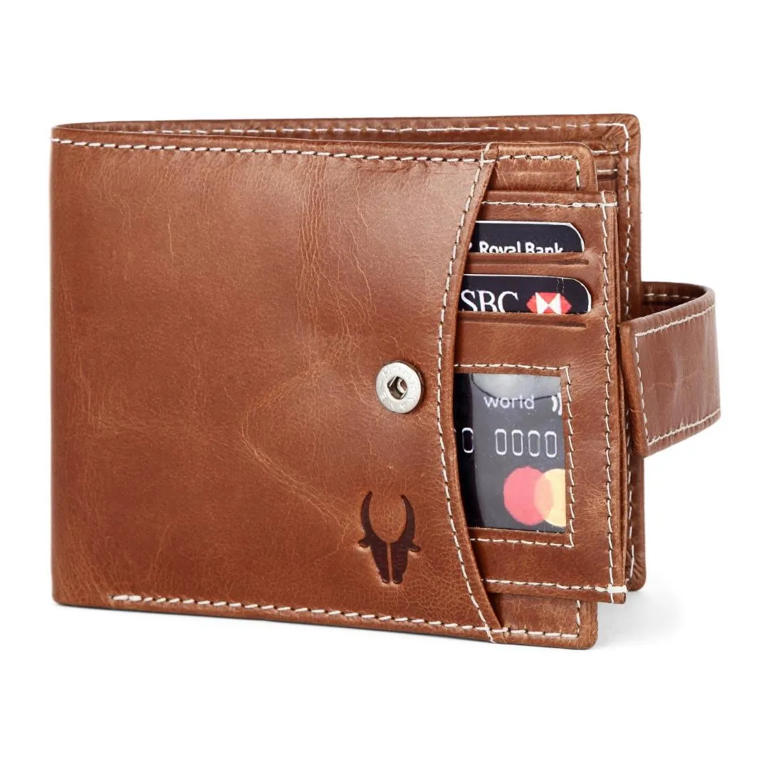 ALEXANDER RFID Protected Leather Wallet for Men