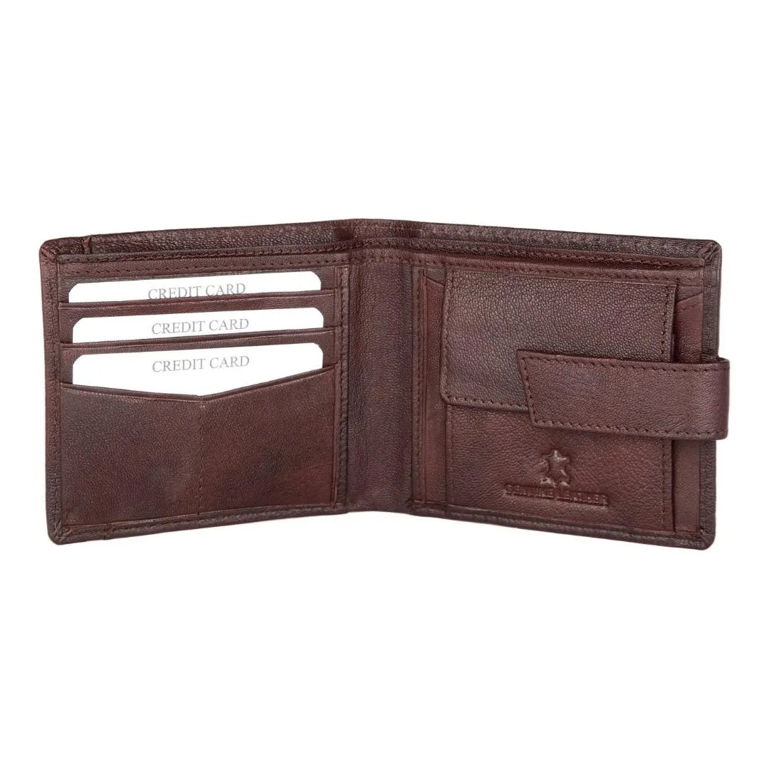 ALEXANDER RFID Protected Leather Wallet for Men