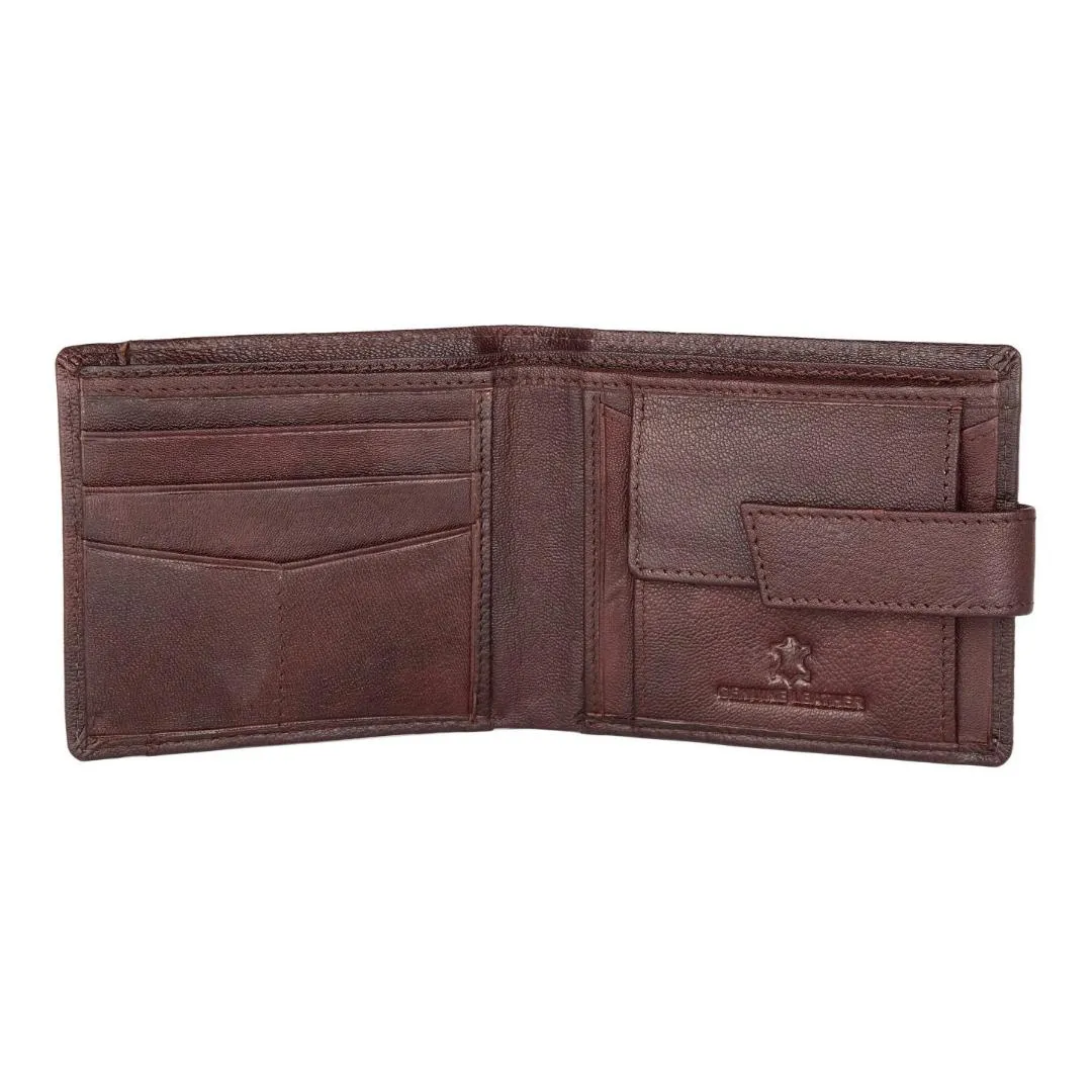 ALEXANDER RFID Protected Leather Wallet for Men