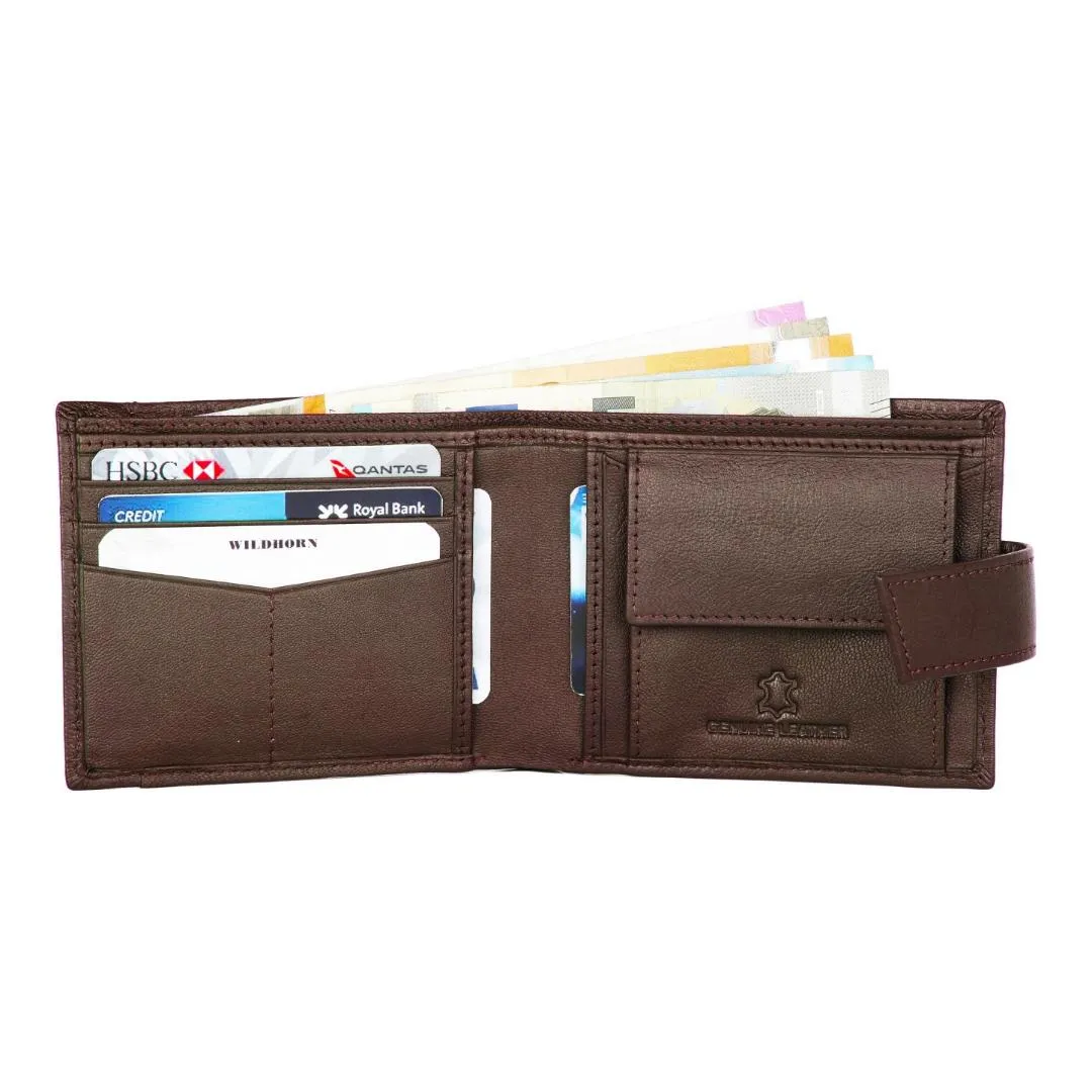 ALEXANDER RFID Protected Leather Wallet for Men