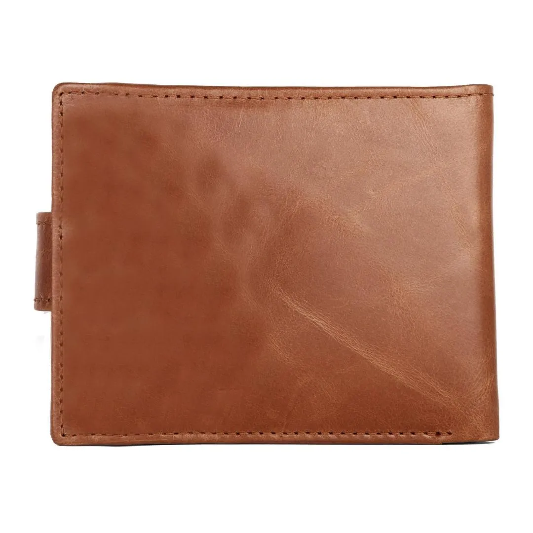 ALEXANDER RFID Protected Leather Wallet for Men