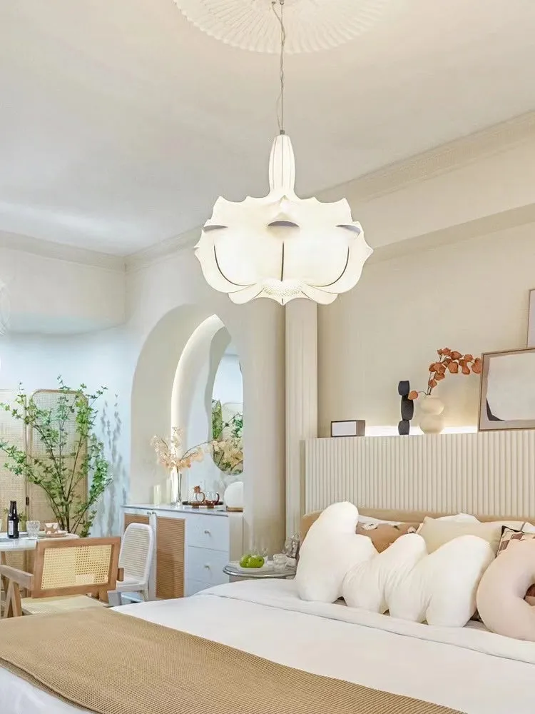 Alien Cloud - French Cream Silk Pendant Chandelier for Living Room/Bedroom