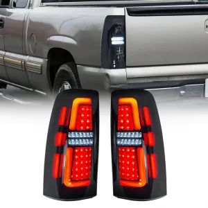 AMERICAN MODIFIED LED Tail Lights for 99-06 Chevy Silverado & 99-02 GMC Sierra