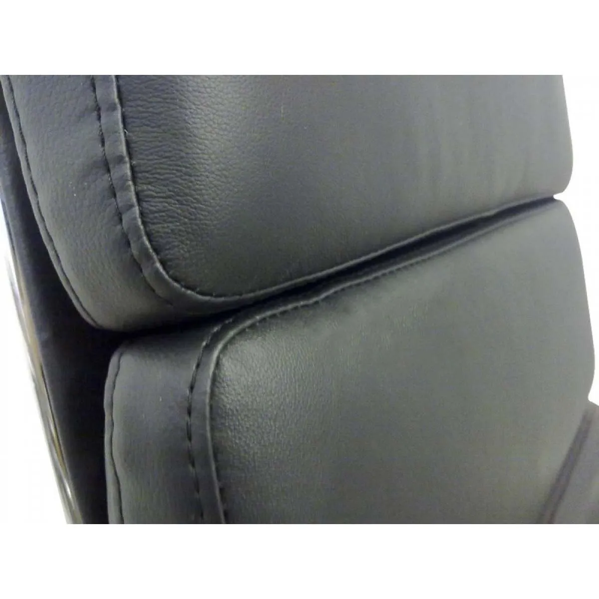 Aria High Back Office Chair - Black Leather