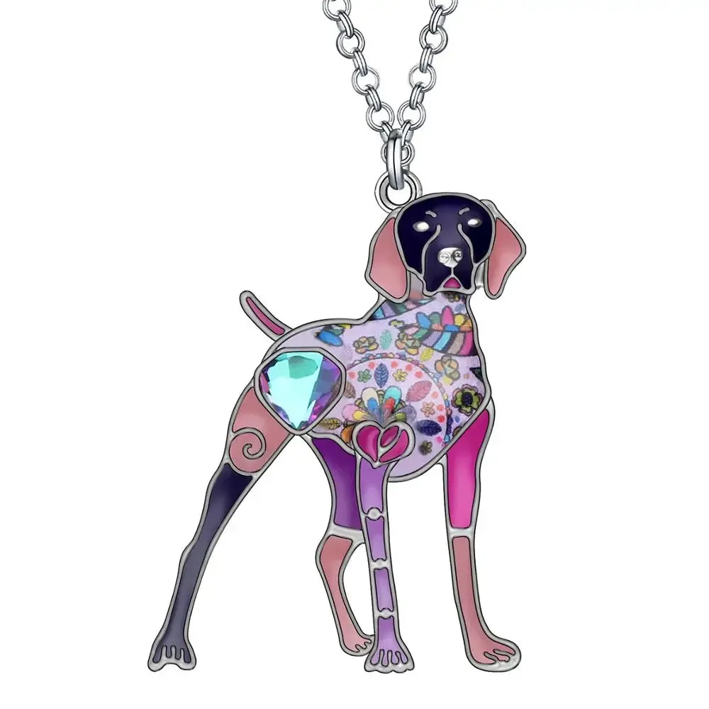 Artistic Doberman Necklace / Brooch (Not cropped ears)