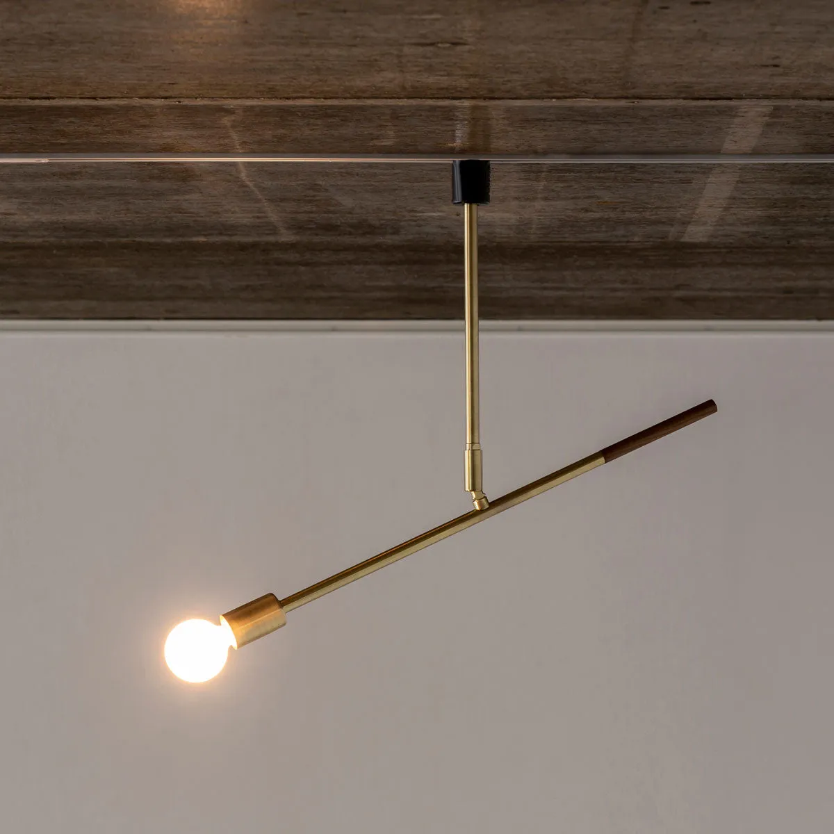 Artistic - Minimal　Gold Track Light