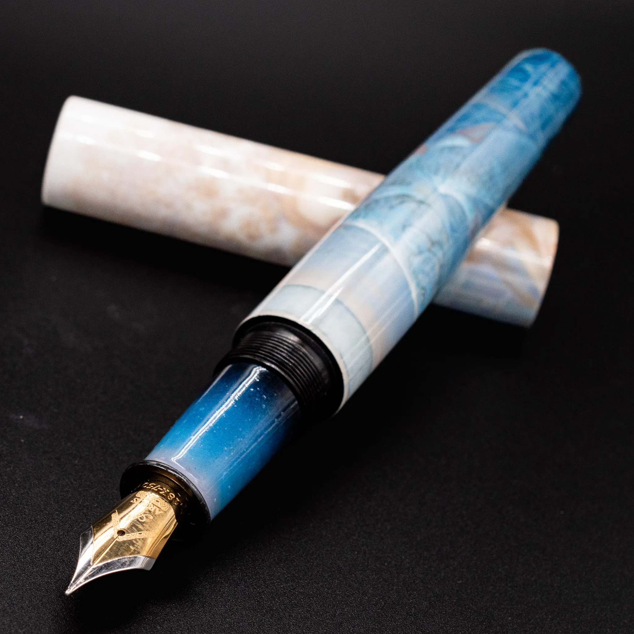 Artus The Nostalgia Hand Painted Fountain Pen - Preowned