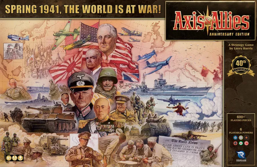 Axis & Allies Anniversary Edition (2024 Edition)