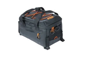 Basil Miles Tarpaulin Tailbag 7L Black Orange