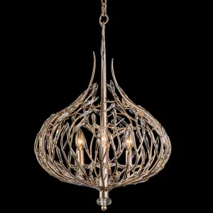 Bask 271P03GD 3-Light Pendant Light - Gold Dust