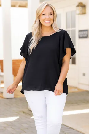 Be Gorgeous Top, Black