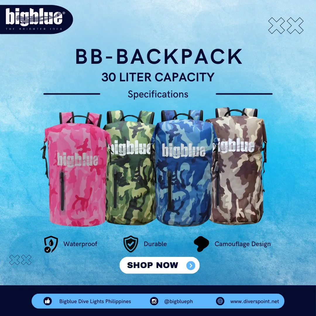 BIGBLUE BB BACKPACK 30L CAMO