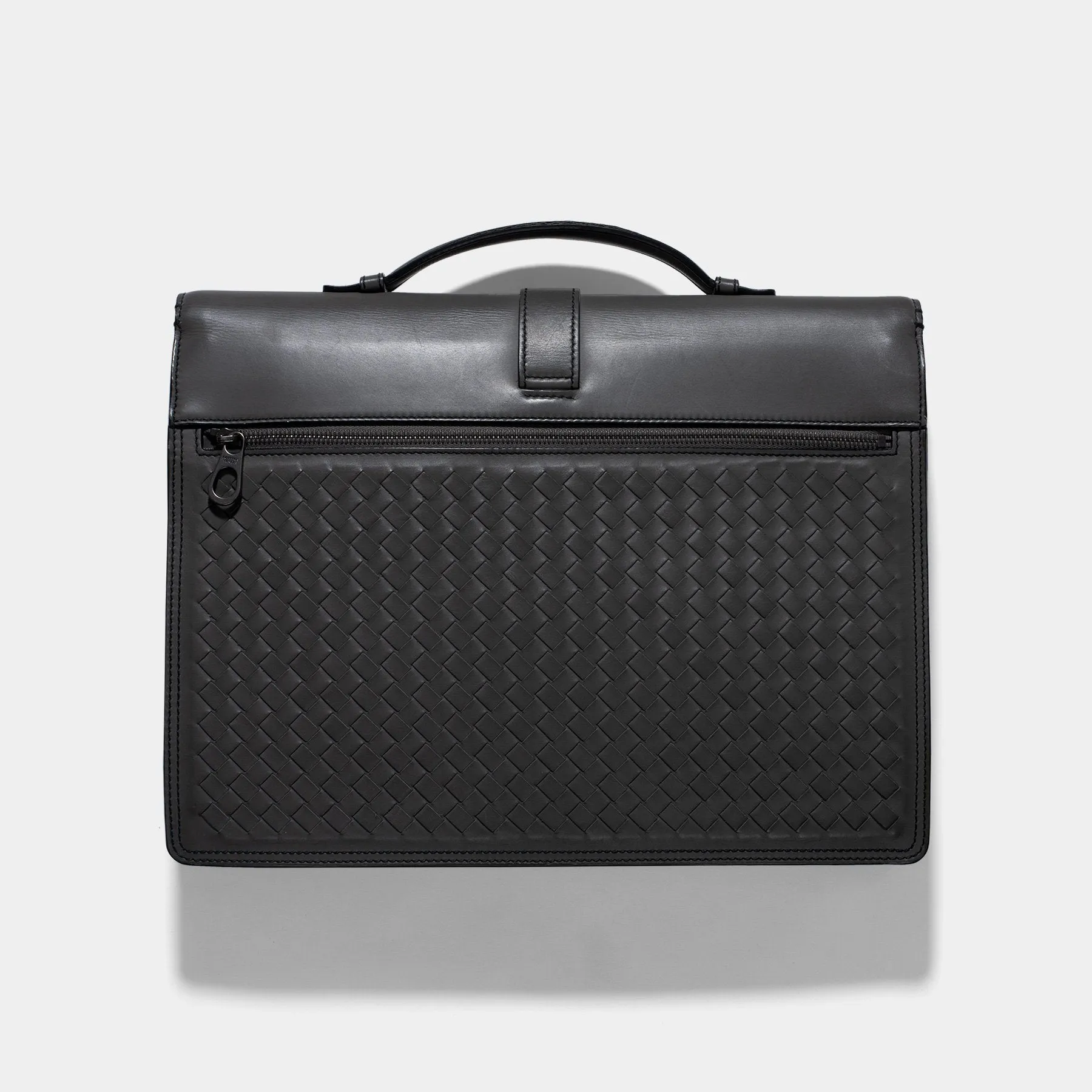 BOTTEGA VENETA INTRECCIATO Tricolor Document Case