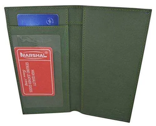 Brand New Hand Crafted Genuine Soft Leather Checkbook Cover simple-156