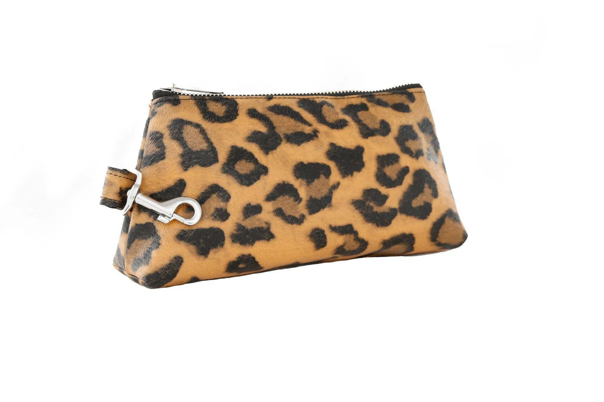 Brown Leopard SIGNATURE KEYPIT Set • Wristlet