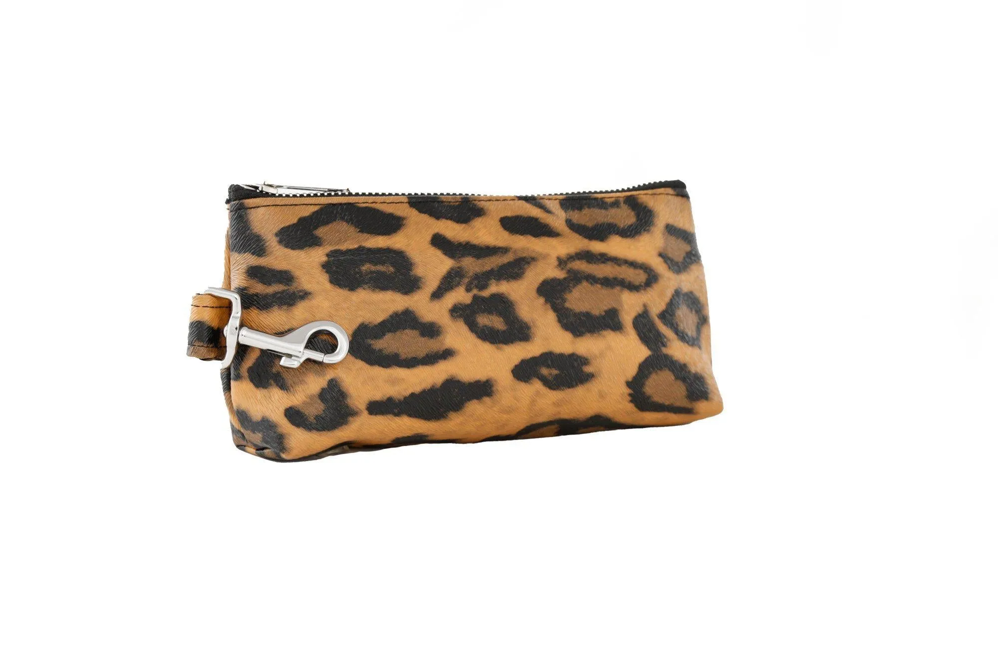 Brown Leopard SIGNATURE KEYPIT Set • Wristlet