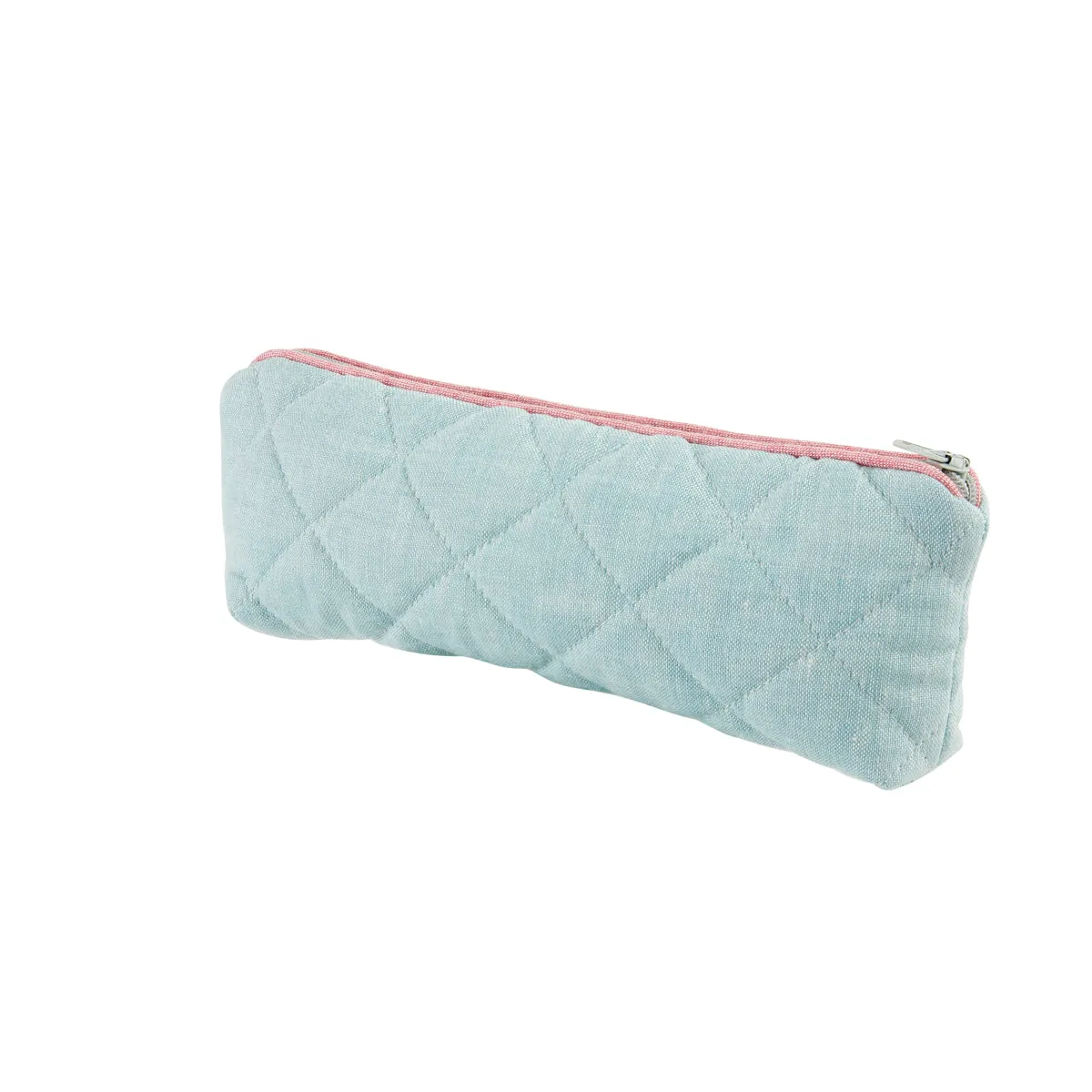 Brush Bag Aqua/Pink