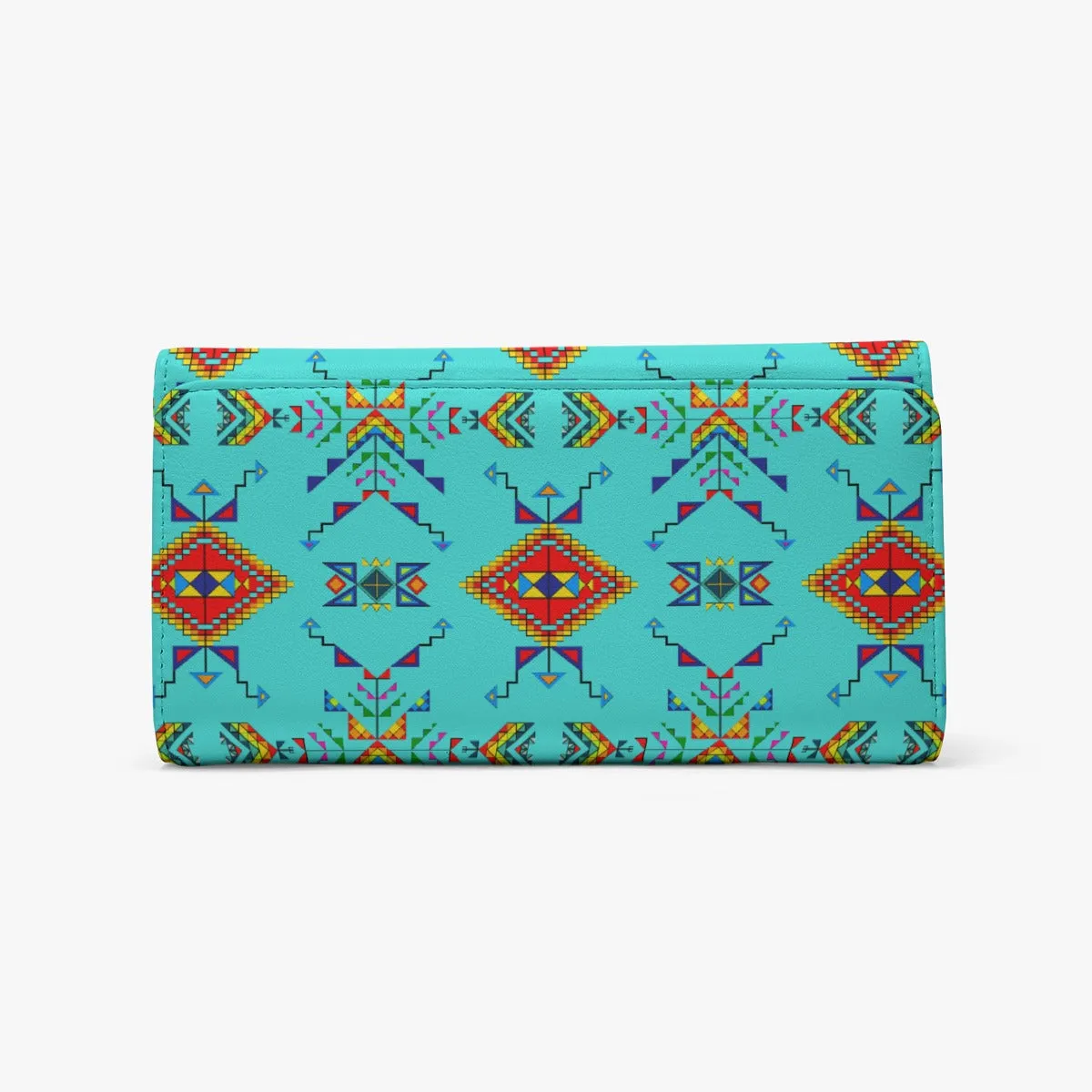 Buffalo Jump Turquoise Foldable Wallet