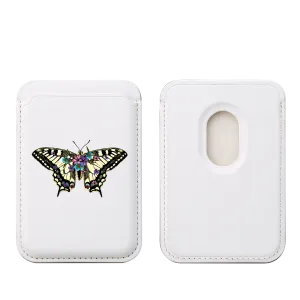 Butterfly IV MagSafe Wallet- White