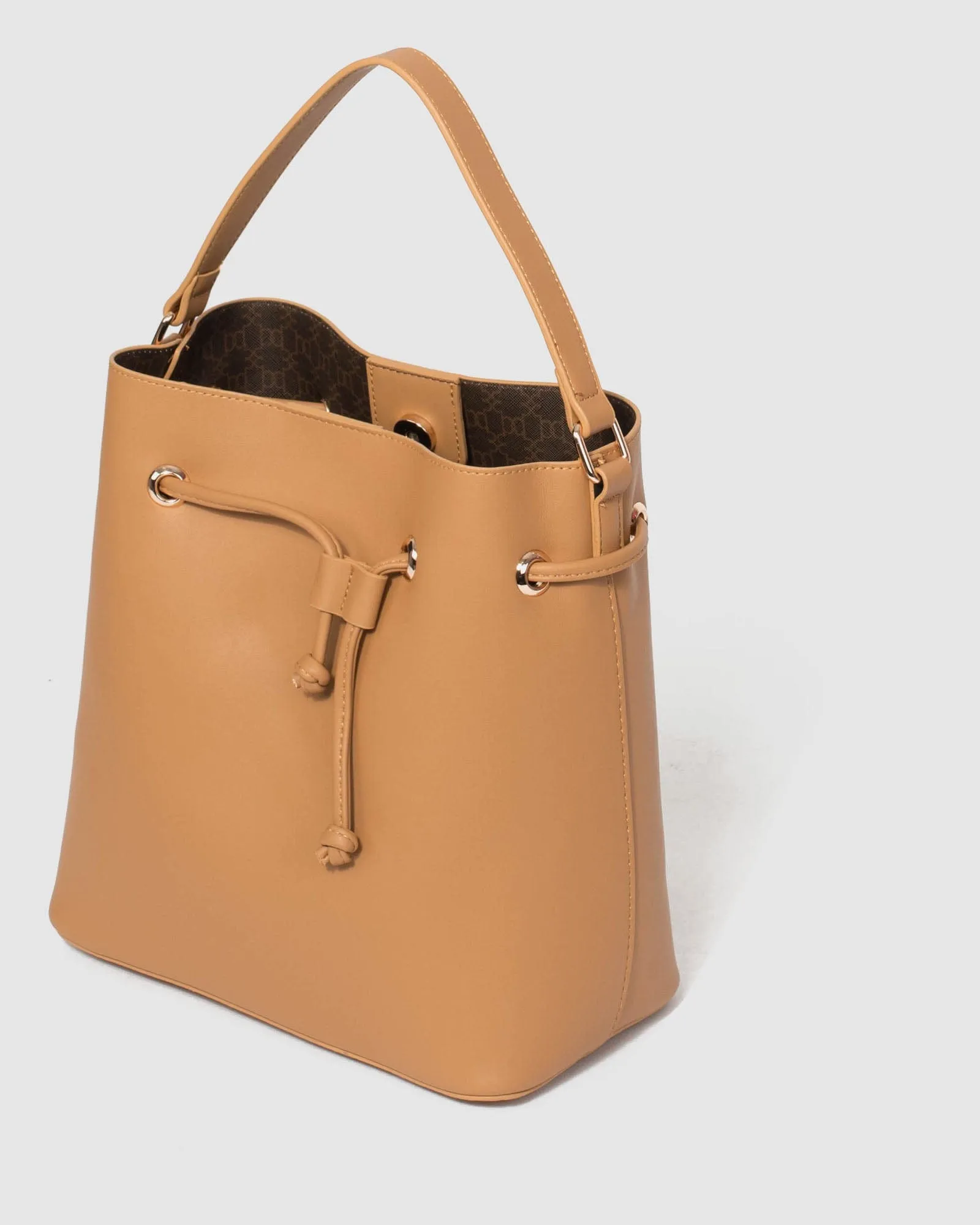 Caramel Jordan Bucket Bag