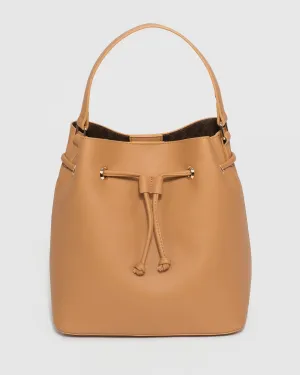 Caramel Jordan Bucket Bag