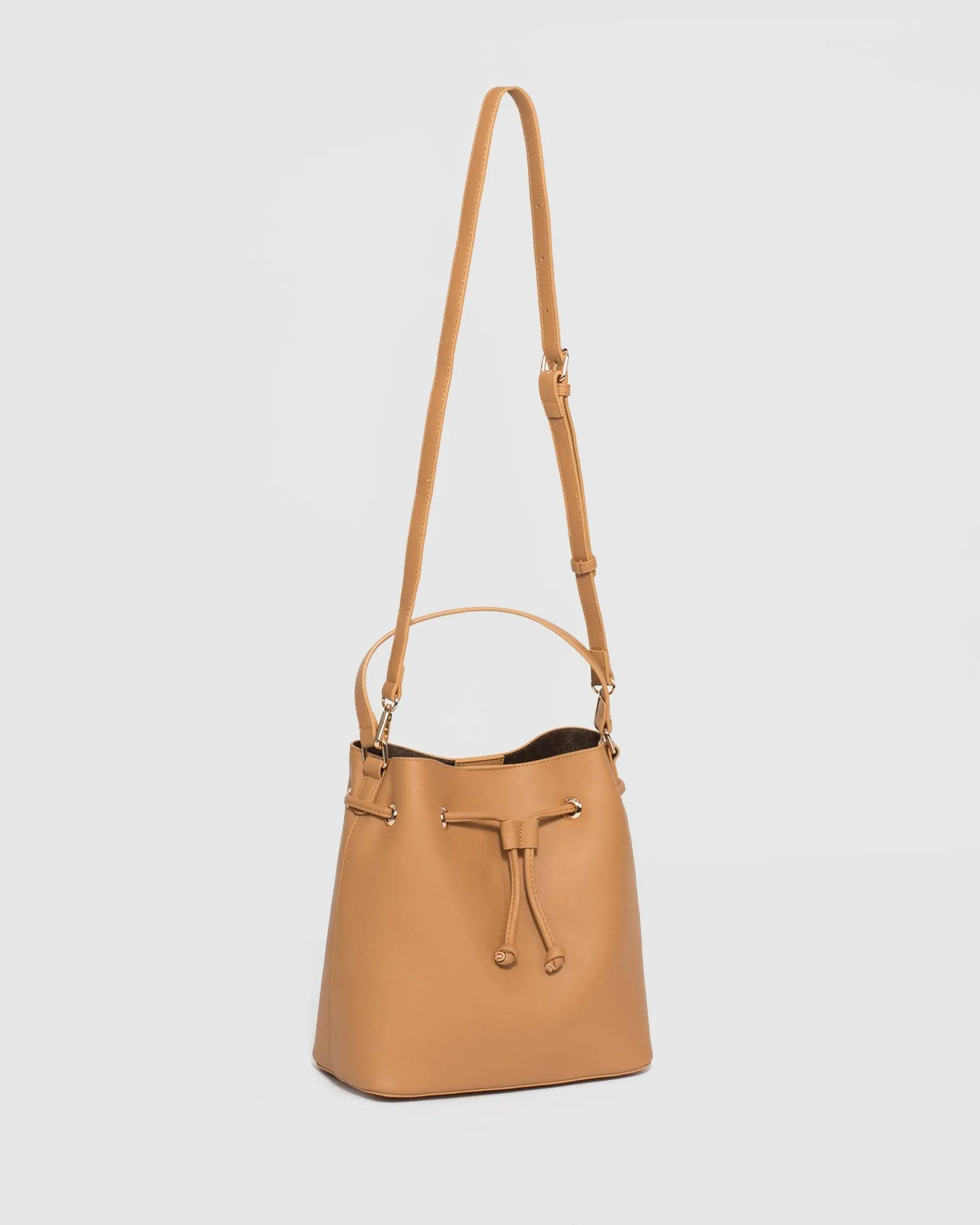 Caramel Jordan Bucket Bag