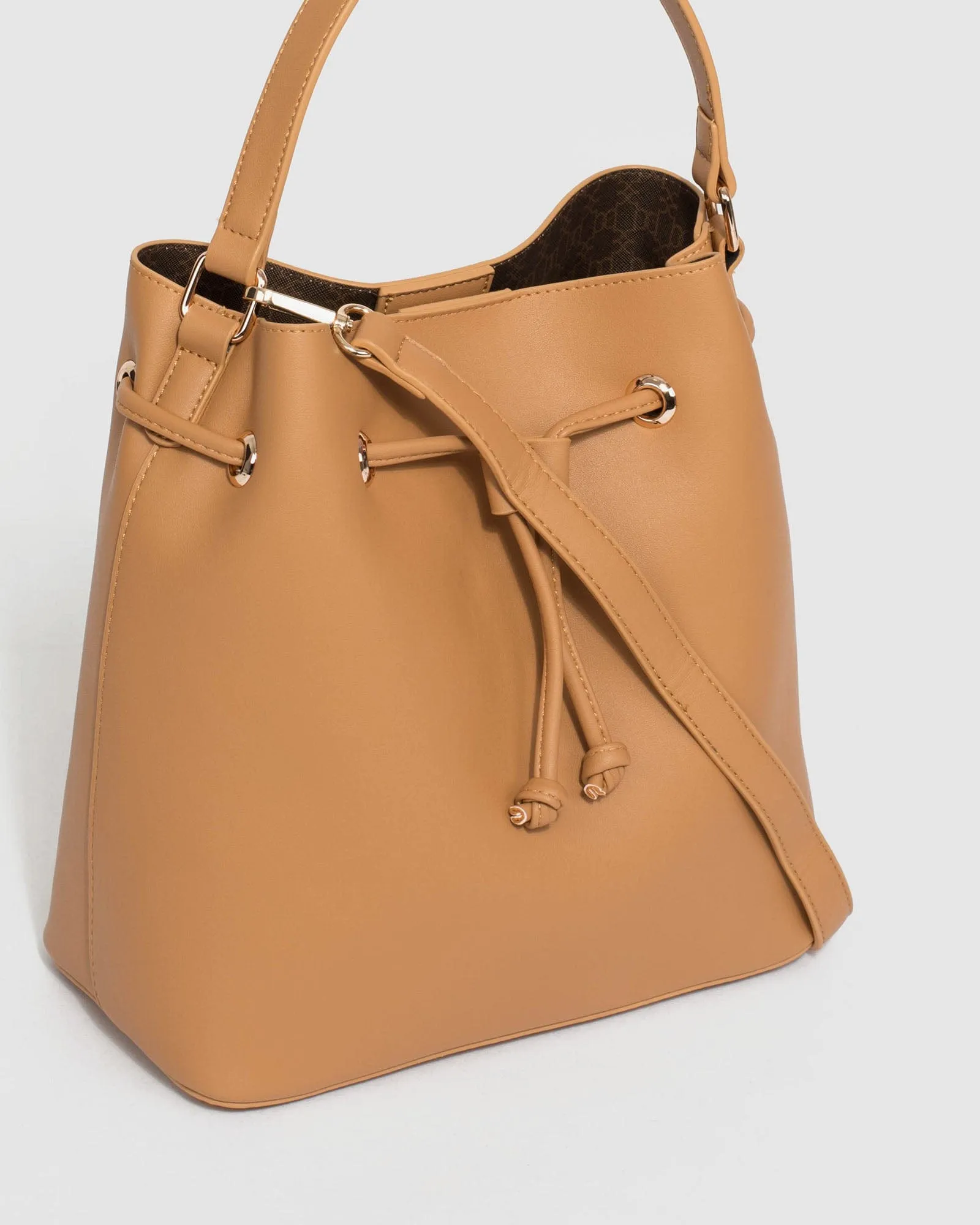 Caramel Jordan Bucket Bag