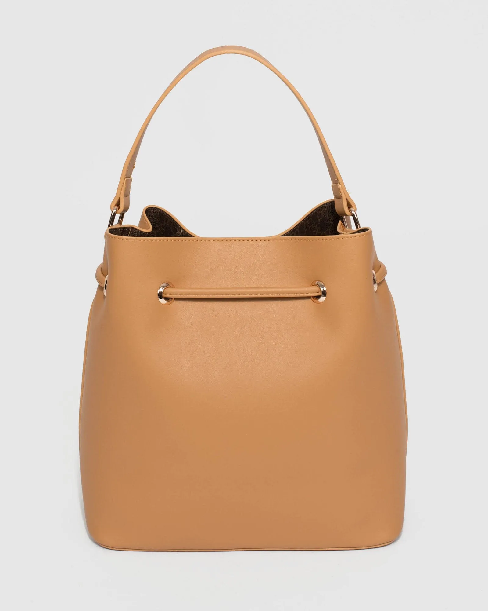 Caramel Jordan Bucket Bag