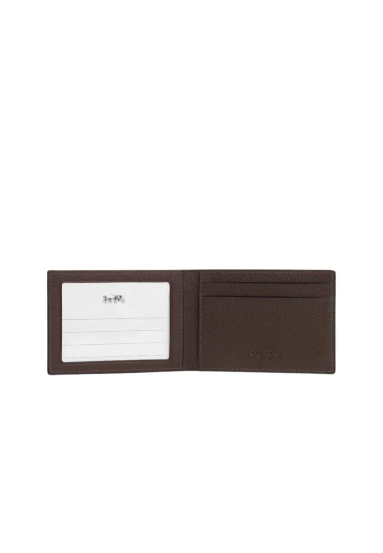 Coach Compact Billfold Wallet In Maple CM167